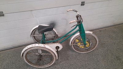 Lot 149 - 1950S 3 WHEELER TRICYCLE GREEN , PROCEEDS TO CHARITY