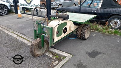 Lot 606 - NASH GARDEN TRACTOR/ ROLLER/ DUMPER