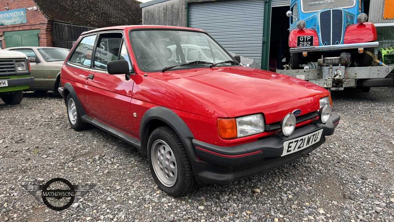 Lot 28 - 1987 FORD FIESTA XR2