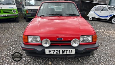 Lot 28 - 1987 FORD FIESTA XR2