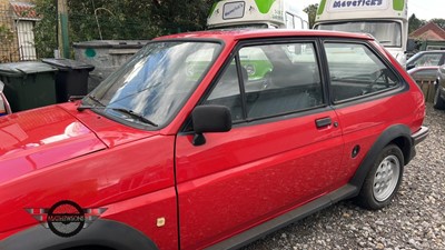 Lot 28 - 1987 FORD FIESTA XR2