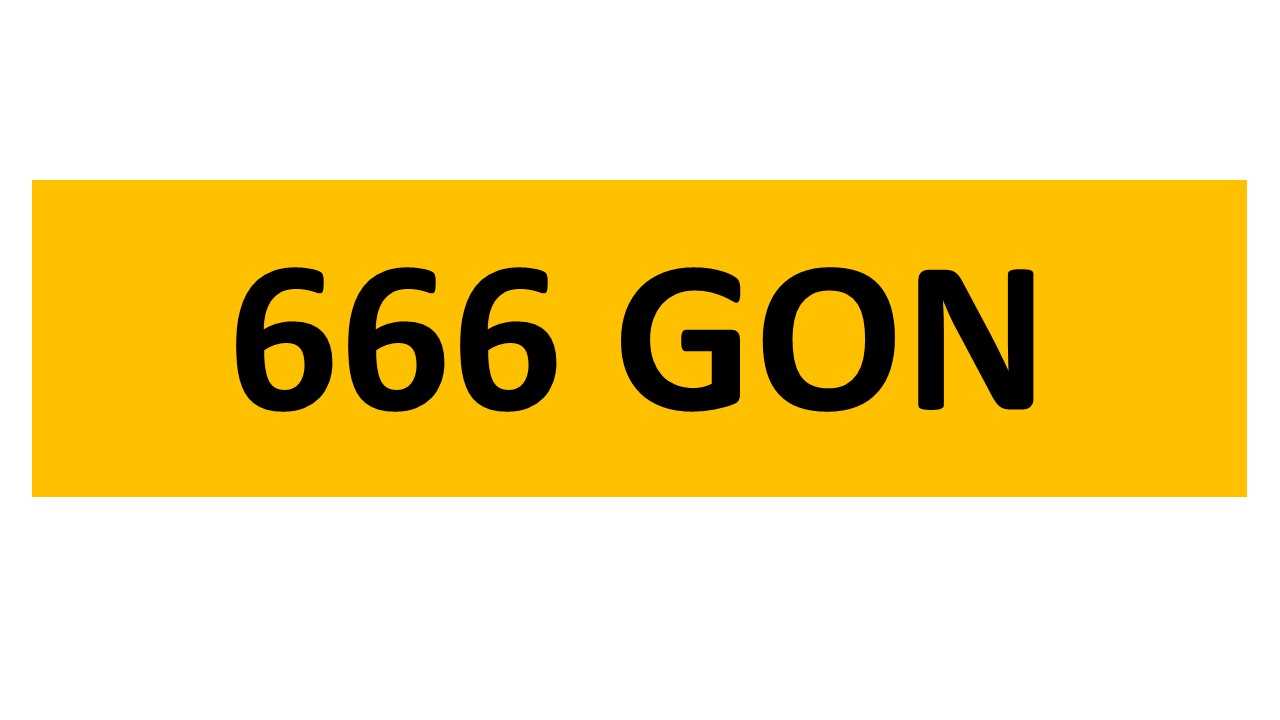 Lot 15 - REGISTRATION ON RETENTION - 666 GON