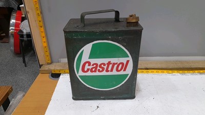 Lot 109 - GREEN CASTROL PETROL CAN