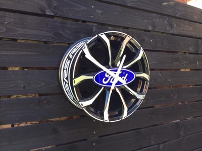 Lot 273 - FORD RS ALLOY WHEEL CLOCK