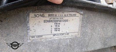 Lot 160 - COVERED TRAILER