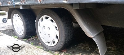 Lot 160 - COVERED TRAILER