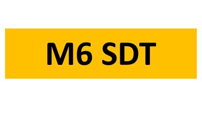 Lot 17-9 - REGISTRATION ON RETENTION - M6 SDT