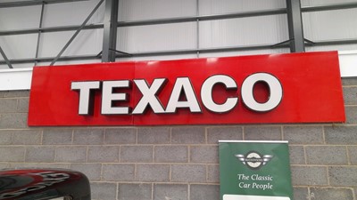 Lot 422 - LARGE TEXACO SIGN