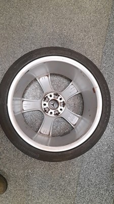 Lot 448 - MERCEDES SET OF 4 WHEELS AND TYRES