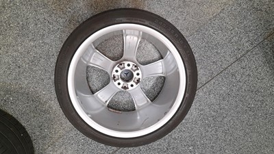 Lot 448 - MERCEDES SET OF 4 WHEELS AND TYRES