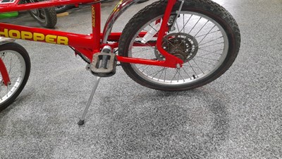 Lot 472 - MK3 RED RALEIGH CHOPPER