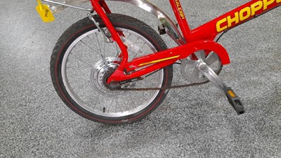 Lot 472 - MK3 RED RALEIGH CHOPPER