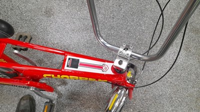 Lot 472 - MK3 RED RALEIGH CHOPPER