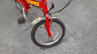 Lot 472 - MK3 RED RALEIGH CHOPPER