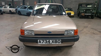 Lot 240 - 1984 FORD FIESTA L