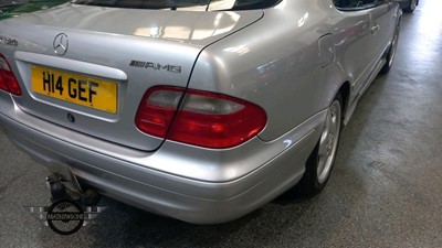 Lot 262 - 1999 MERCEDES CLK 320 SPORT AUTO