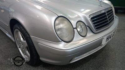 Lot 262 - 1999 MERCEDES CLK 320 SPORT AUTO