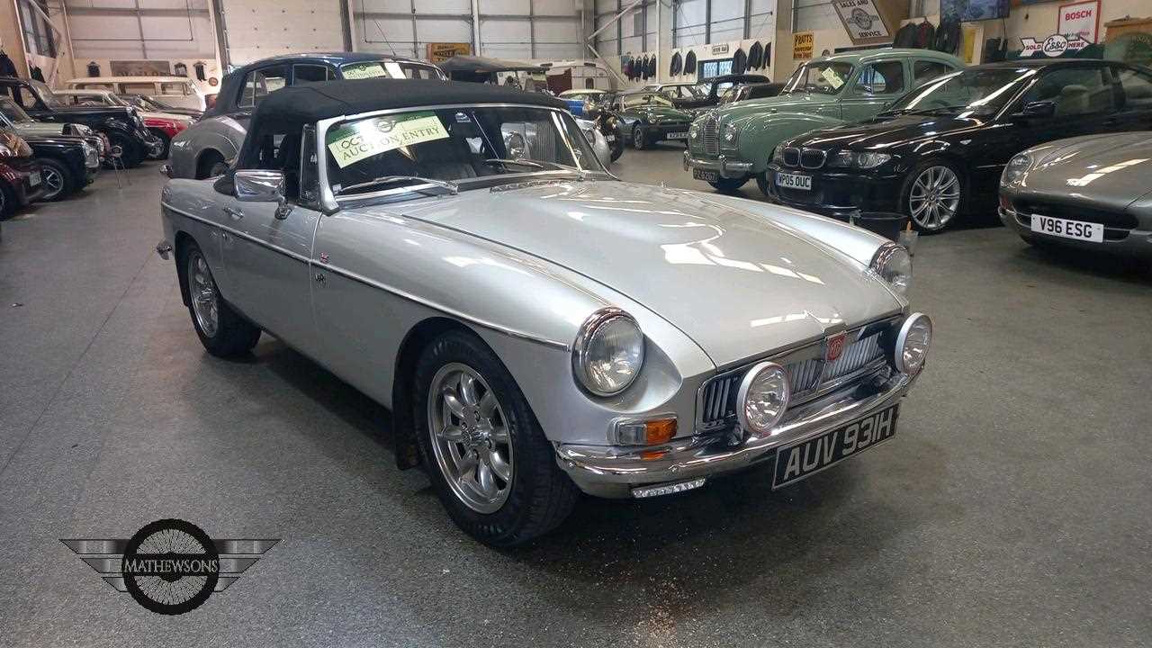 Lot 268 - 1969 MG B