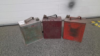 Lot 512 - 3X PETROL CANS