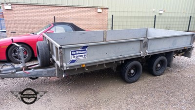 Lot 58 - IFOR WILLIAMS TRAILER TWIN AXEL 3.5 TON LM12-5