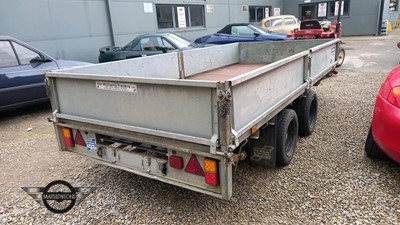 Lot 58 - IFOR WILLIAMS TRAILER TWIN AXEL 3.5 TON LM12-5