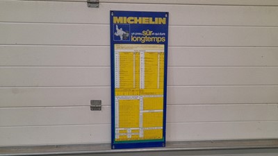 Lot 697 - PLASTIC MICHELIN SIGN 33" X 13.5"