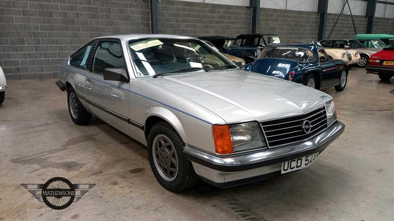 Lot 38 - 1982 OPEL MONZA