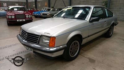 Lot 38 - 1982 OPEL MONZA