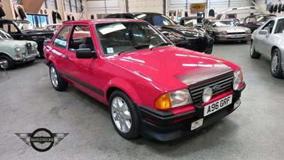 Lot 385 - 1983 FORD ESCORT RS 1600 I