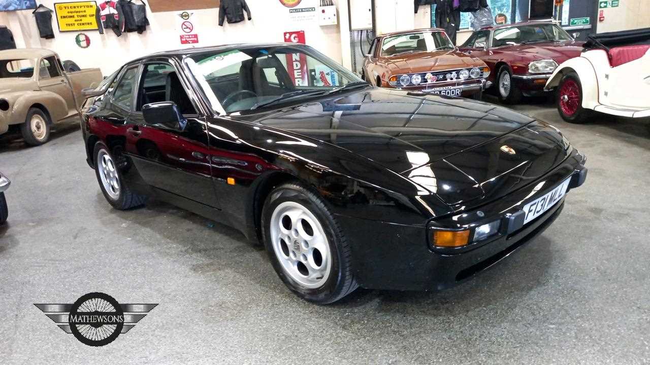 Lot 50 - 1988 PORSCHE 944 S