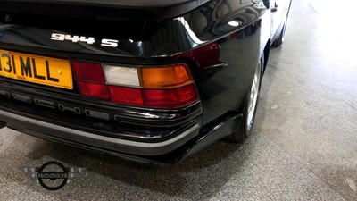 Lot 50 - 1988 PORSCHE 944 S