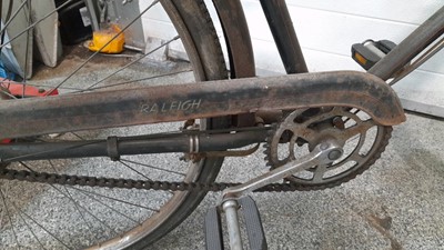 Lot 681 - RALEIGH OLD POLICE BIKE