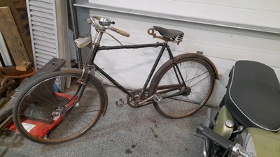 Lot 681 - RALEIGH OLD POLICE BIKE