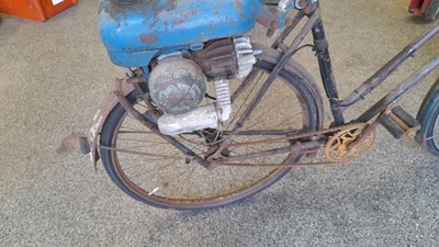 Lot 659 - RALEIGH ENGINE POWERED BICYCLE