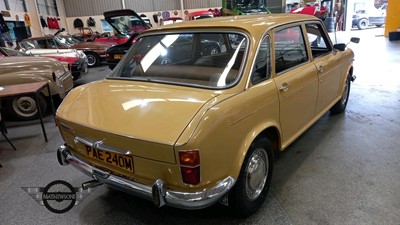 Lot 117 - 1973 WOLSELEY SIX