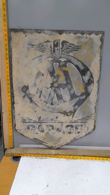 Lot 573 - AA GARAGE METAL SIGN