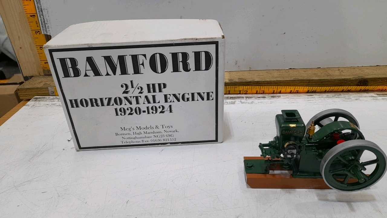 Engine No. 19 Lot 609 - MEGS MODELS BAMFORD ENGINE NO (19 OF 250)