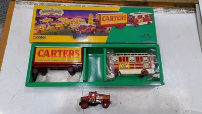 Lot 613 - CORGI CLASSIC CARTER STEAM FAIR MODELS