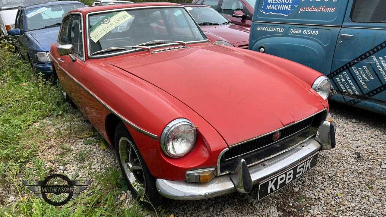 Lot 314 - 1972 MG B GT