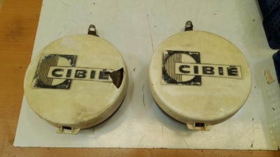 Lot 621 - PAIR OF CIBIE SPOT LIGHTS