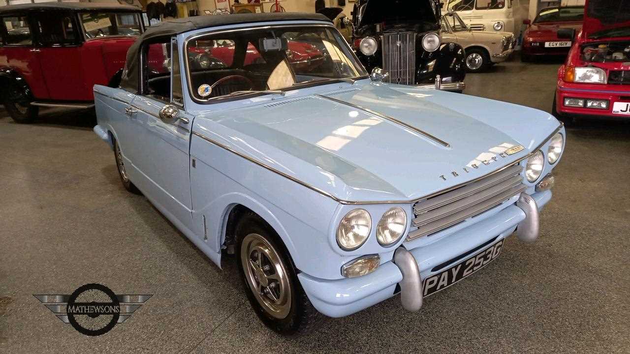 Lot 80 - 1968 TRIUMPH VITESSE