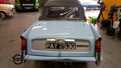 Lot 80 - 1968 TRIUMPH VITESSE