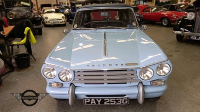 Lot 80 - 1968 TRIUMPH VITESSE