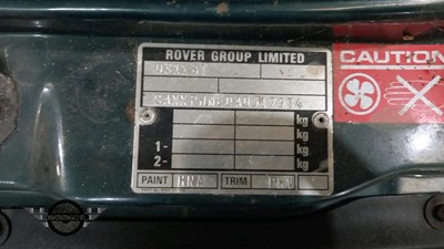 Lot 445 - 1993 ROVER METRO S