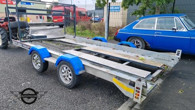 Lot 528 - BRIAN JAMES TRAILER WITH RAMP WINCH