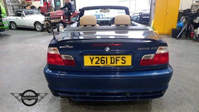 Lot 566 - 2001 BMW 325CI AUTO