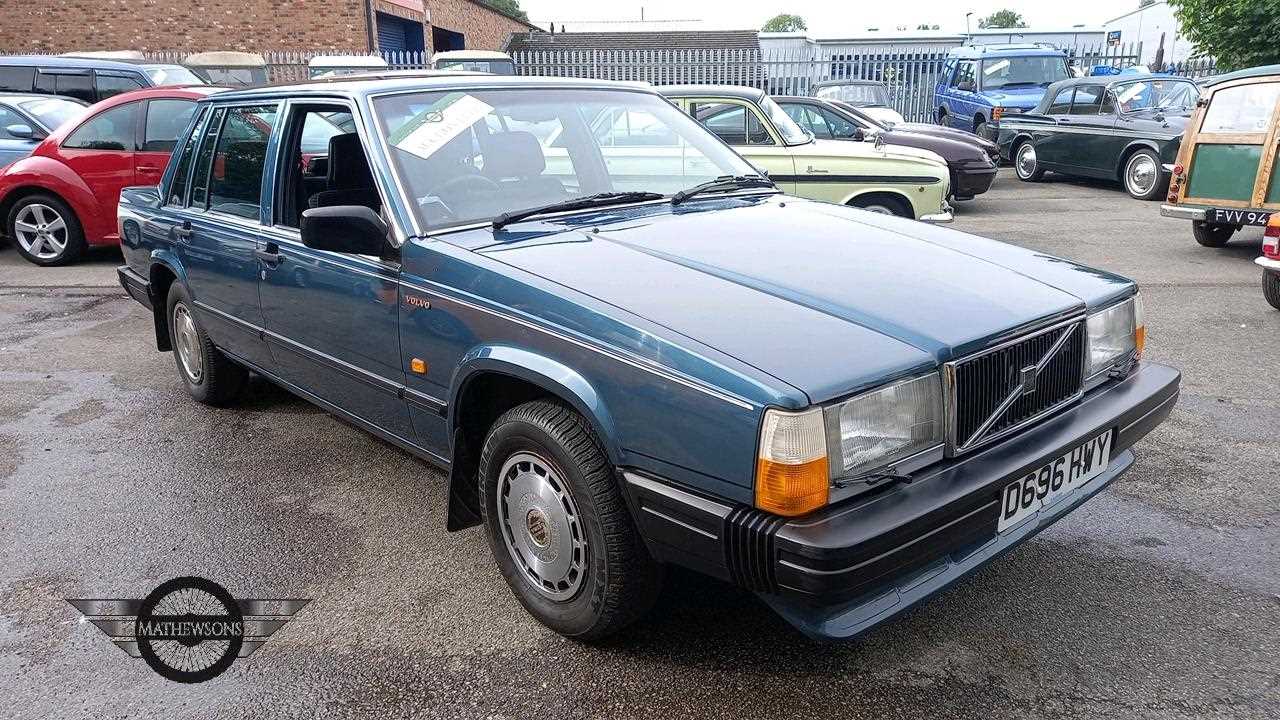 Lot 284 - 1986 VOLVO 740 GL