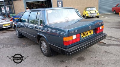 Lot 284 - 1986 VOLVO 740 GL