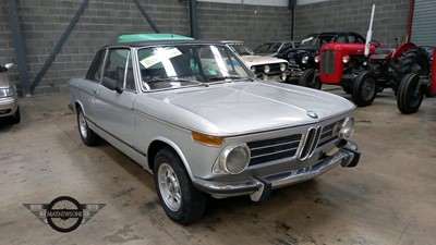 Lot 378 - 1973 BMW 2002 CABRIOLET