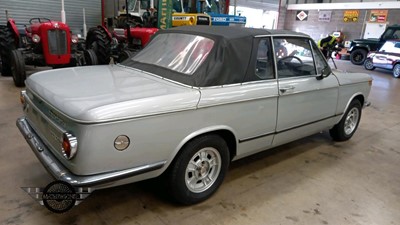 Lot 378 - 1973 BMW 2002 CABRIOLET